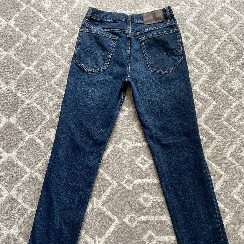 Spoke Denim Jeans, 30 x 31, slim, 12oz, zipper fly